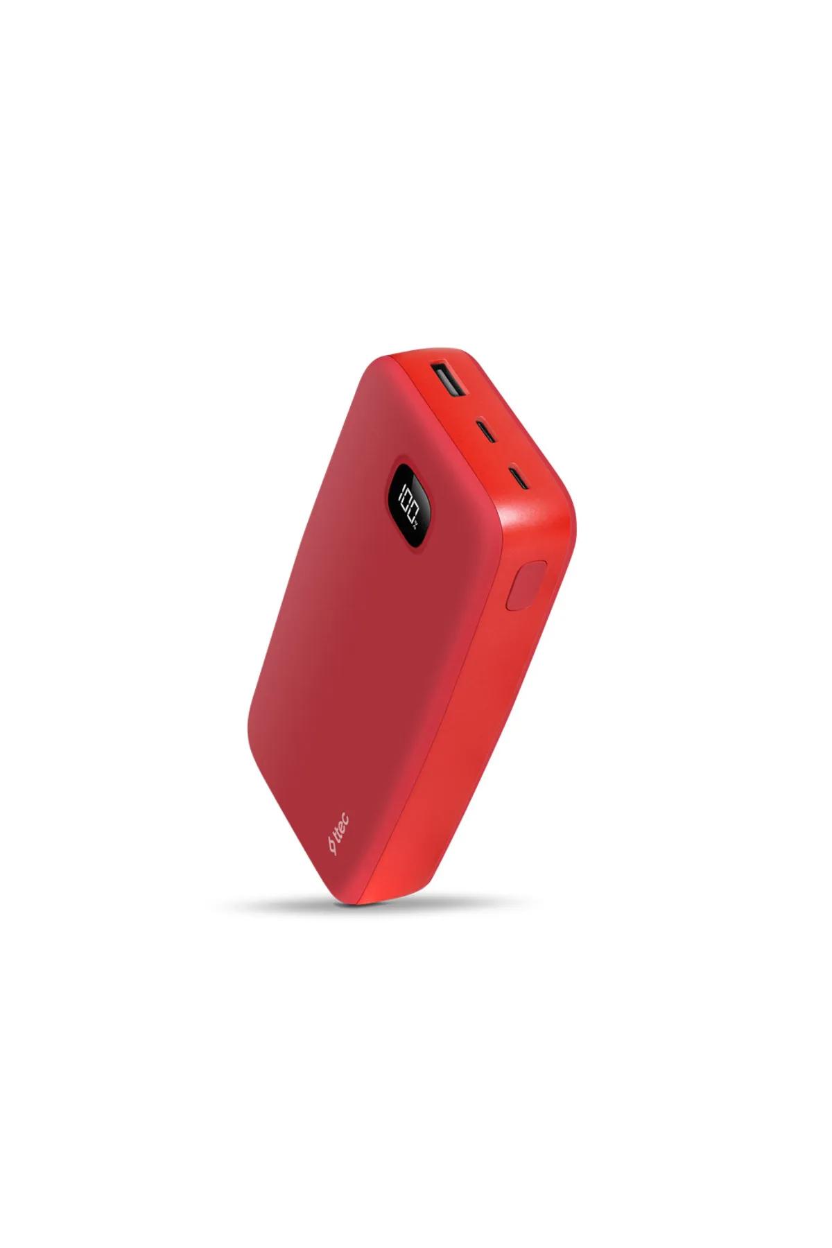 Ttec ChargeUp LCD 20.000mAh Taşınabilir Hızlı Şarj Aleti / Powerbank