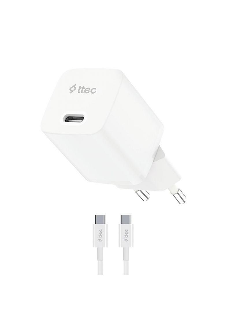 Ttec SmartCharger 2SCP03B 30 W Beyaz Type-C Hızlı Şarj Adaptörü