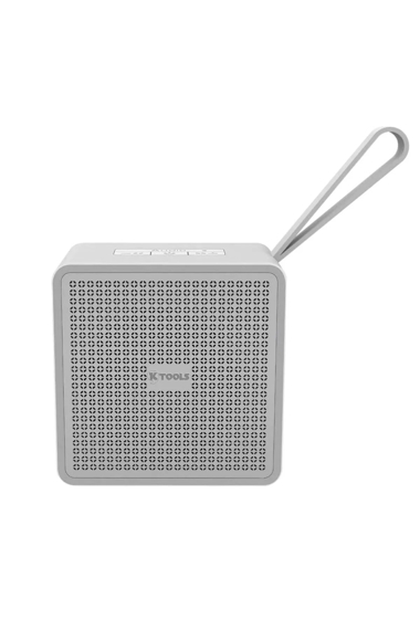 Ktools Soundcube Silver Bluetooth Speaker
