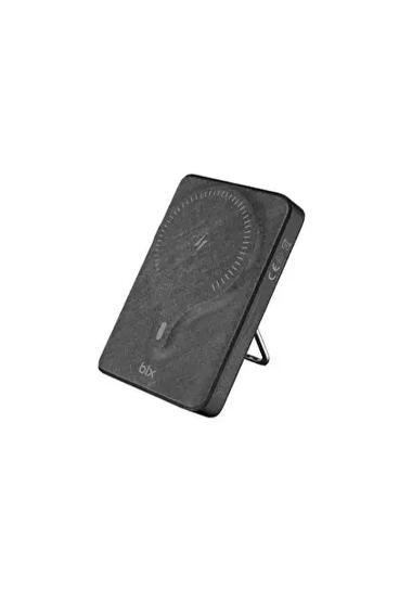 Bix Pb105 10000mah Pd20w Type-c Usb 15w Kablosuz Powerbank Siyah
