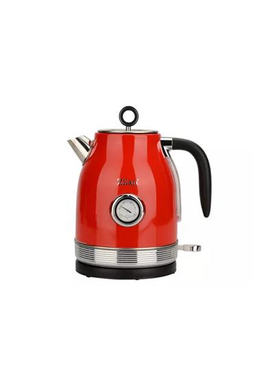 Zilan Kırmızı Zilan Retro Su Isıtıcısı ZLN7033